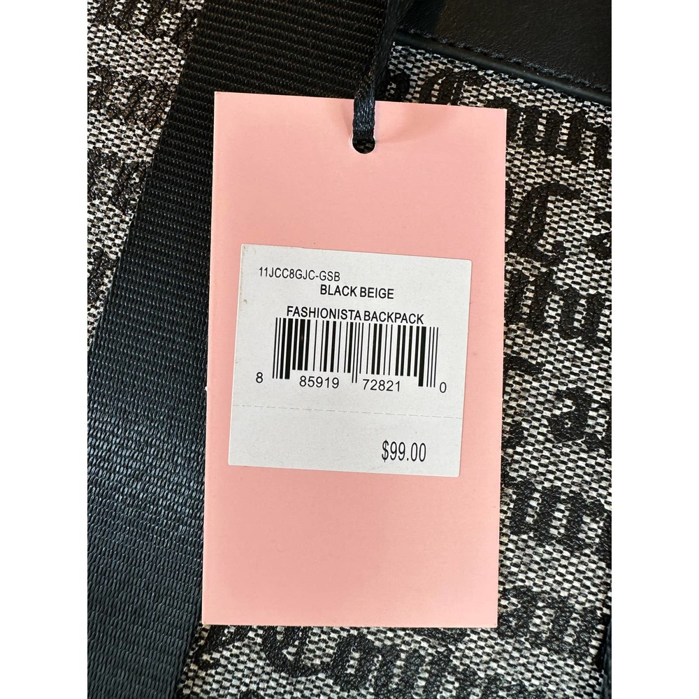 📚✏️🚌BACK TO SCHOOL Juicy couture blk backpack nwt - Picture 5 of 11